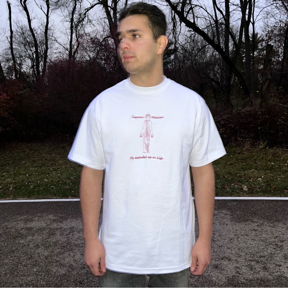 Jesus Messiah embroidered shirt